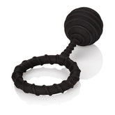 Colt Weighted Ring XL Black Silicone Stretchy Cock Ring with Weighted Ball COCK RINGS Sling